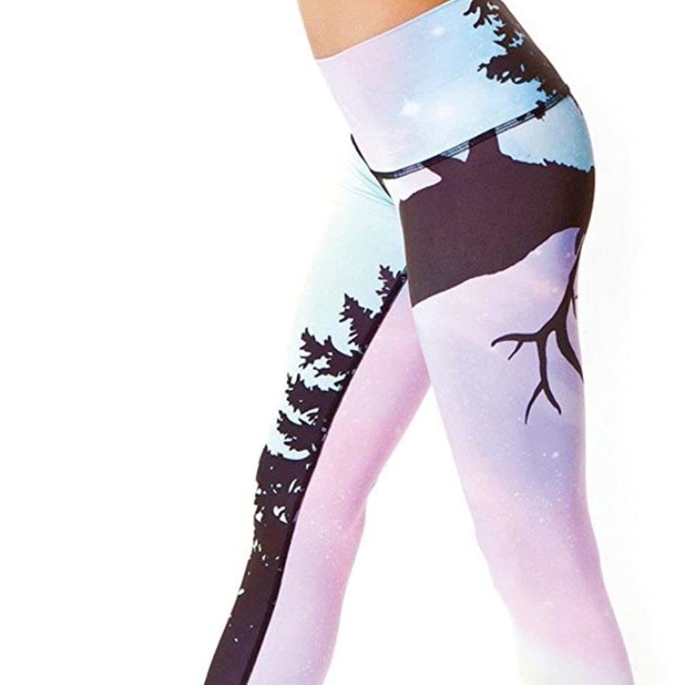 Teeki Northern Lights Leggings- Size Small